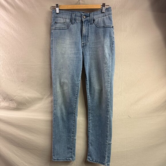 JONNY-Q  Straight Leg Jeans With Rhinestone Embellishment Blue - Picture 3 of 8
